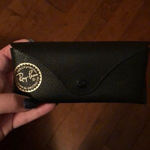 Ray bans round, gold